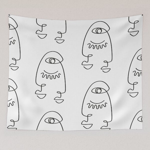 Item preview, Abstract Faces designed and sold by Tinteria.