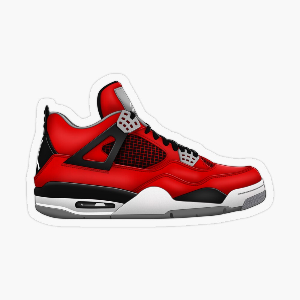 Jordan 4 TORO BRAVO Air Sneaker Poster for Sale by SneakerShop Redbubble