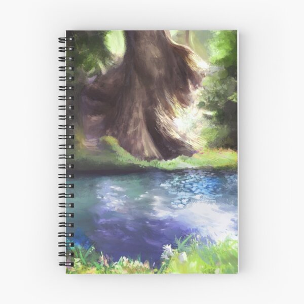 Item preview, Lago del bosque designed and sold by bevsi.