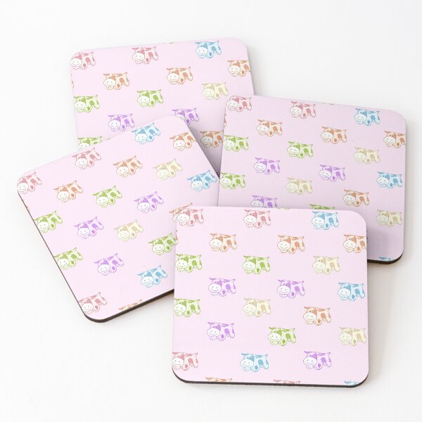 Item preview, Rainbow Strawberry Cow Pattern designed and sold by RoserinArt.