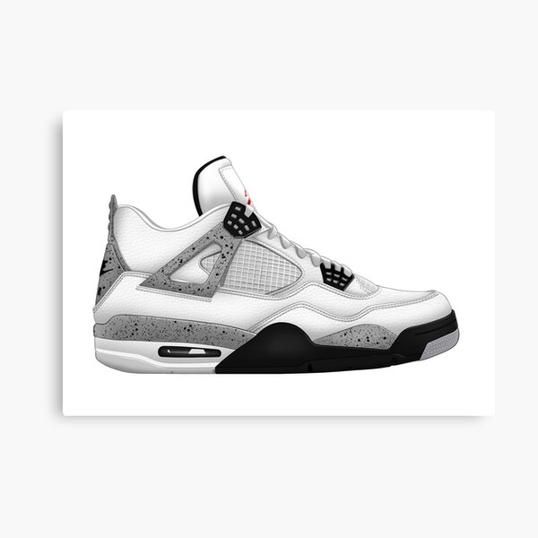 Retro 4 white cement hot sale