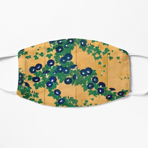 Morning Glories by Suzuki Kiitsu Flat Mask