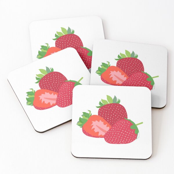 Item preview, Berry Red Strawberries designed and sold by FrancisJohann.