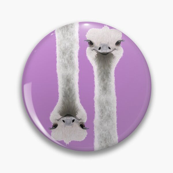 Item preview, Awkward Ostrich pair designed and sold by Mayakiwi.