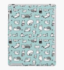 Blue Kitties iPad Case/Skin