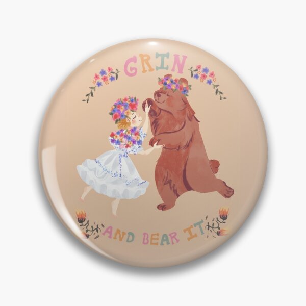 Bear Pins And Buttons Redbubble - roblox bear alpha secret badge youtube