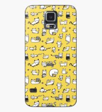 Yellow Kitties Case/Skin for Samsung Galaxy