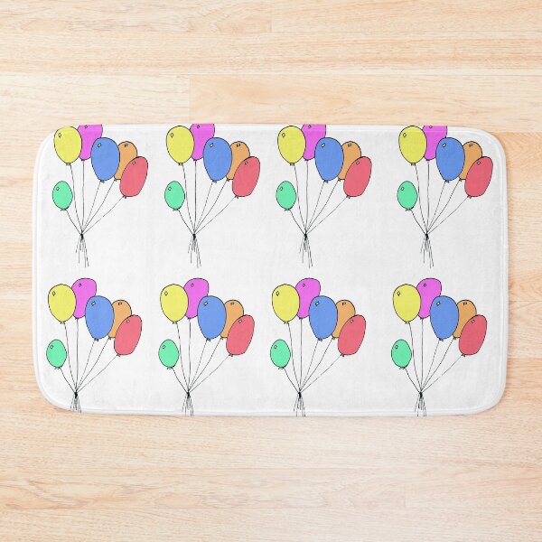 Item preview, Birthday Balloons Colorful Party Pattern Design designed and sold by NancyMerkle.