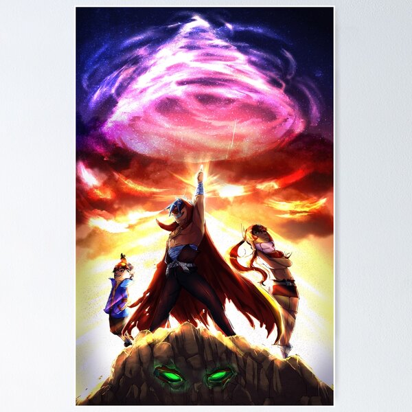 Tengen Toppa Gurren Lagann Poster for Sale by LOUBNASHOP94