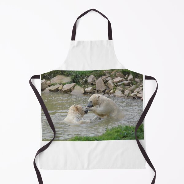 Item preview, Polar Bears playing In Water designed and sold by LoneAngel.