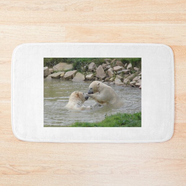 Item preview, Polar Bears playing In Water designed and sold by LoneAngel.