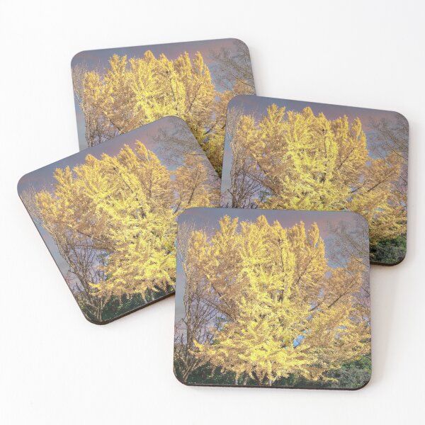 Item preview, Golden Linden Tree Under Autumn Sky designed and sold by dbvirago.