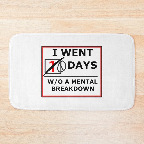 Item preview, Mental Breakdown Counter designed and sold by Beanfox.