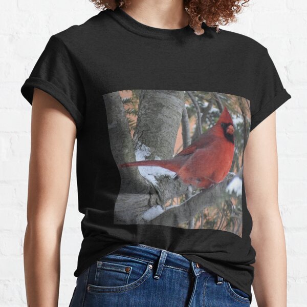 St. Louis Cardinals Birds and Buds T-Shirt from Homage. | Red | Vintage Apparel from Homage.