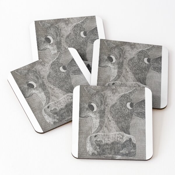 Item preview, Cow Etching Intaglio Print designed and sold by BritW1509.
