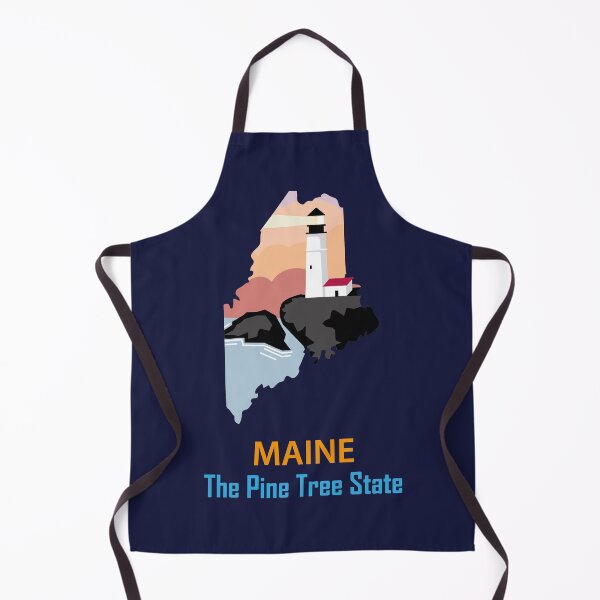 Item preview, Maine - The Pine Tree State - Bumper Sticker designed and sold by d1mology.