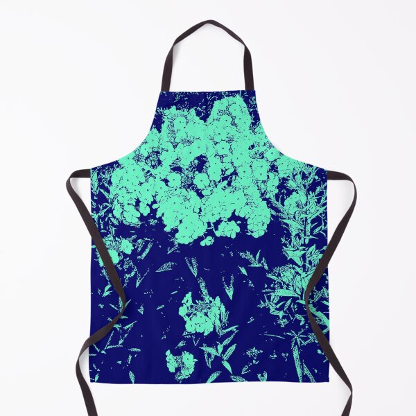 Item preview, Blue turquoise flowers designed and sold by Moonyflower.