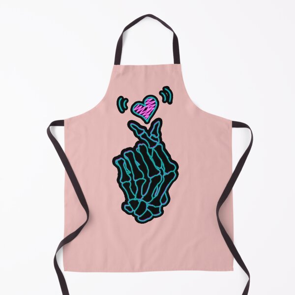 Item preview, Beautiful Skeleton Hands with A Heart Signal for Halloween designed and sold by Noodle Doodle.