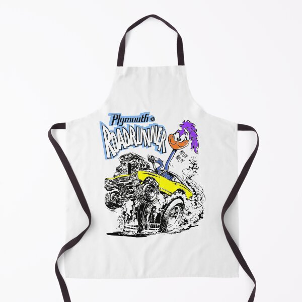 Item preview, Odd Rods Plymouth Roadrunner - Yellow designed and sold by Retrostickersnz.