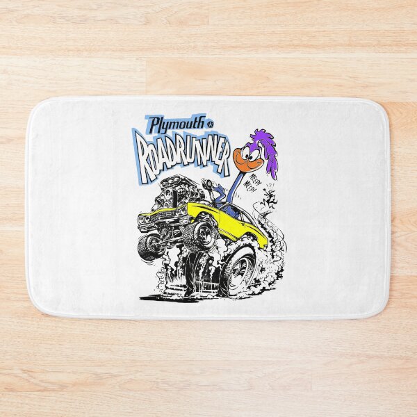 Item preview, Odd Rods Plymouth Roadrunner - Yellow designed and sold by Retrostickersnz.