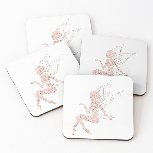 Item preview, Sitting Fairy Fairies Glitter Fairy Tale Wing Elf Magic Pattern designed and sold by digitalvintage.