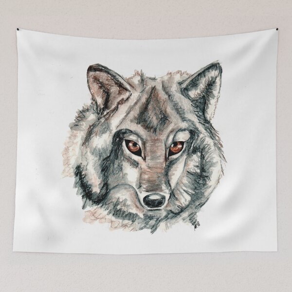 Item preview, Wolf designed and sold by lapetiteart.