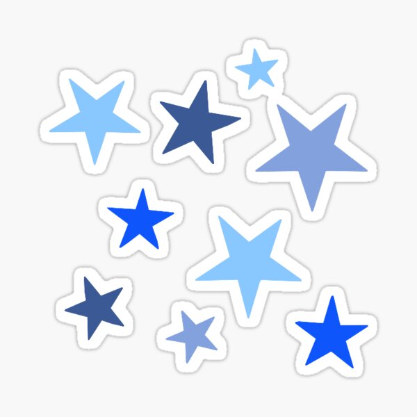 Vista previa del artículo con la obra «Blue Star Pack», diseñado y vendido por mayafoleyy.