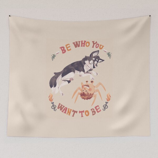 Item preview, Be Who You Want To Be designed and sold by Honey Dotes.