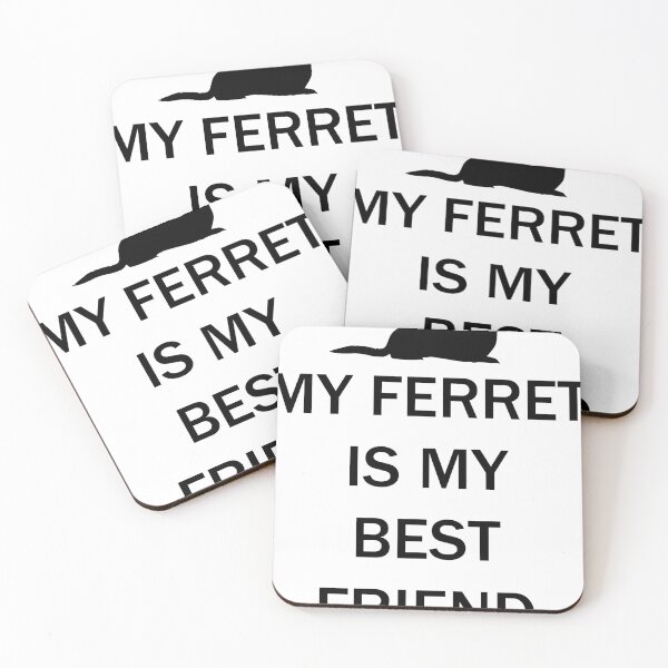 Item preview,  gifts about ferret, gift ideas for ferret addict ferret lover funny quote for my pet ferret designed and sold by khalidelk.