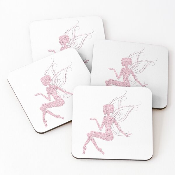 Item preview, Sitting Fairy Fairies Glitter Fairy Tale Wing Elf Magic Pattern designed and sold by digitalvintage.