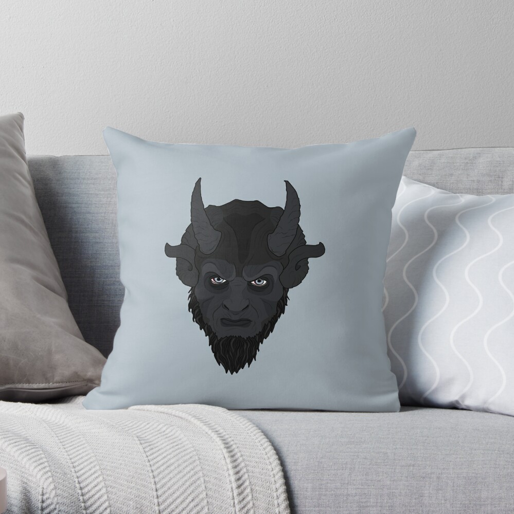 "Annabelle | Demon" Throw Pillow by Jakmalone | Redbubble