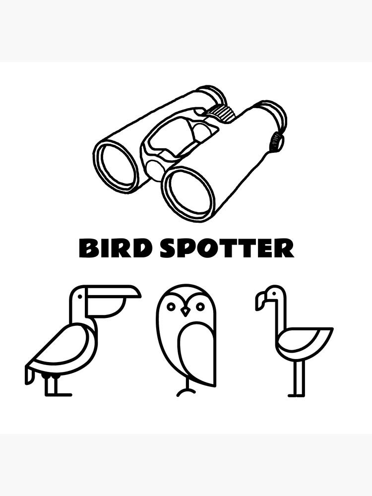 bird-spotter-poster-by-edgarfrito-redbubble