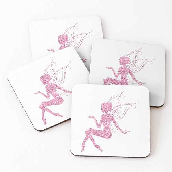 Artikelvorschau, Sitting Fairy Fairies Glitter Fairy Tale Wing Elf Magic Pattern entworfen und verkauft von digitalvintage.