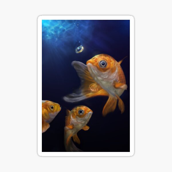 Goldfish Sticker