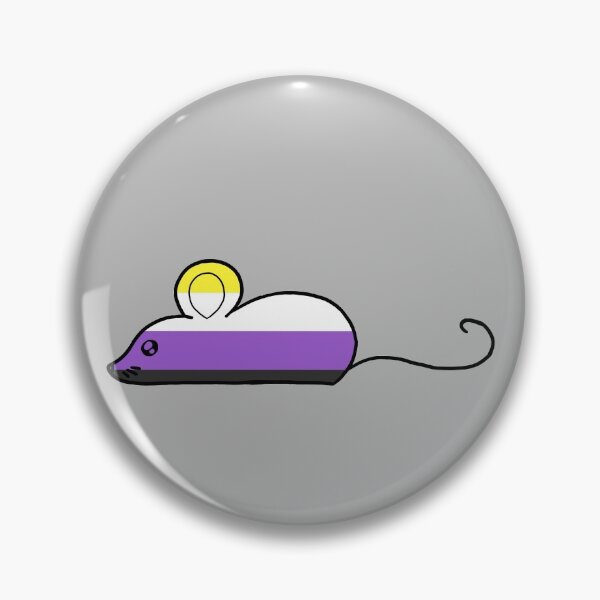 Item preview, Non-Binary Mouse designed and sold by Kaytmars.
