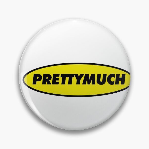 Item preview, PRETTYMUCH oval logo  designed and sold by ssavannahz.