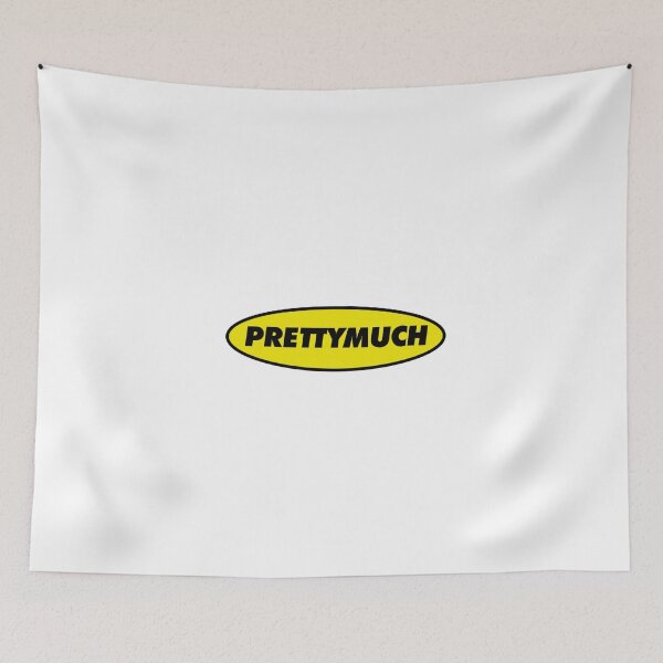Item preview, PRETTYMUCH oval logo  designed and sold by ssavannahz.