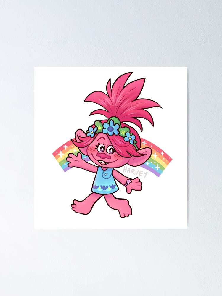 Trolls - Poppy Framed poster