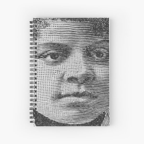 Vista previa del artículo con la obra « un abolicionista antiesclavista estadounidense que luchó por los derechos de los negros. Retrato original grabado de la Biblioteca del Congreso. Esto sería una gran máscara facial o cuaderno para cualquiera que apoye el movimiento feminista temprano o el», diseñado y vendido por Riley Wilkinson.