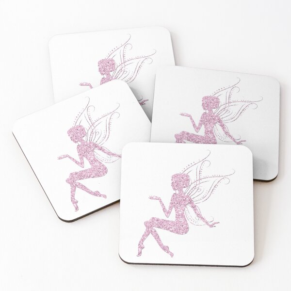 Item preview, Sitting Fairy Fairies Glitter Fairy Tale Wing Elf Magic Pattern designed and sold by digitalvintage.