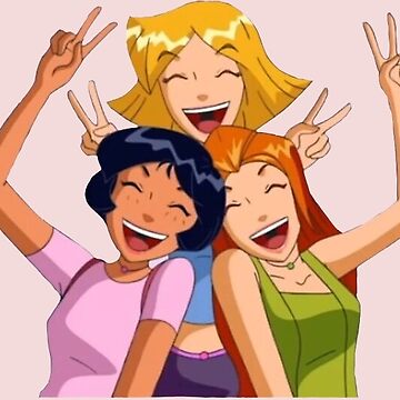 Artwork thumbnail, Totally Spies Peace Signs by atlababe