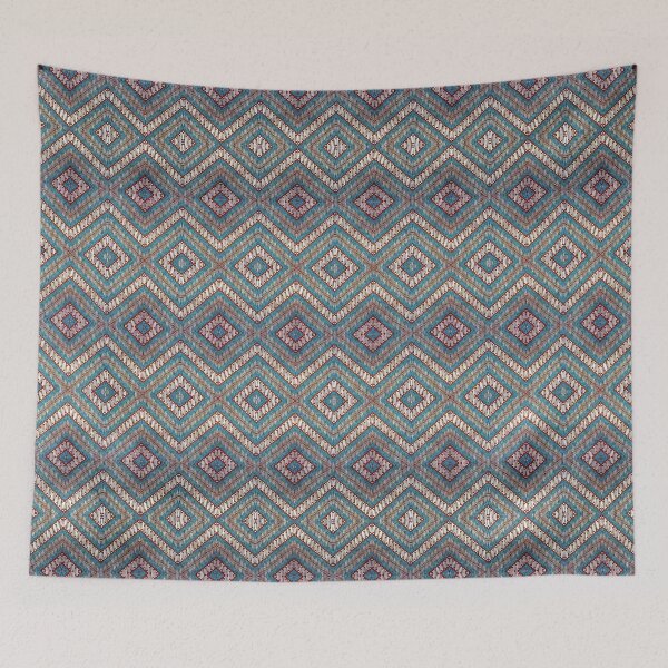 Item preview, Blue Brown Batik 001 designed and sold by myrbpix.