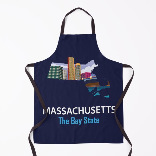 Item preview, Massachusetts - The Bay State - Bumper Sticker designed and sold by d1mology.