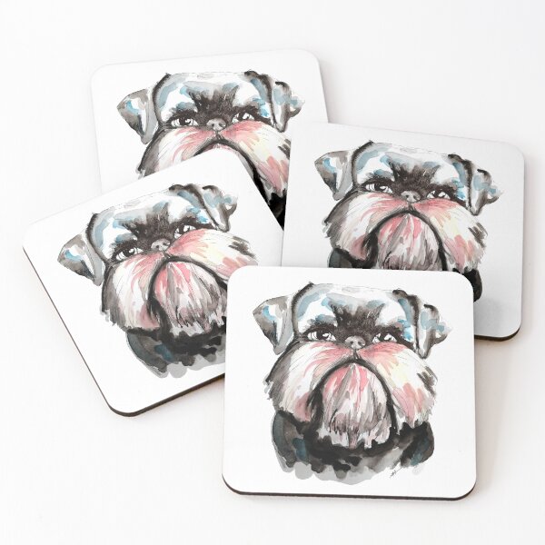 Item preview, Brussels Griffon Dog designed and sold by lapetiteart.