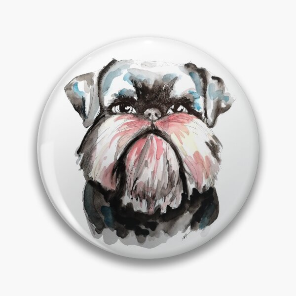 Item preview, Brussels Griffon Dog designed and sold by lapetiteart.