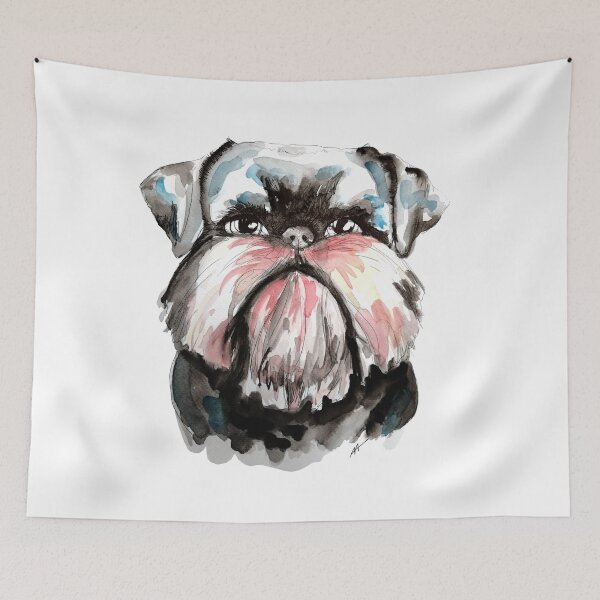 Item preview, Brussels Griffon Dog designed and sold by lapetiteart.