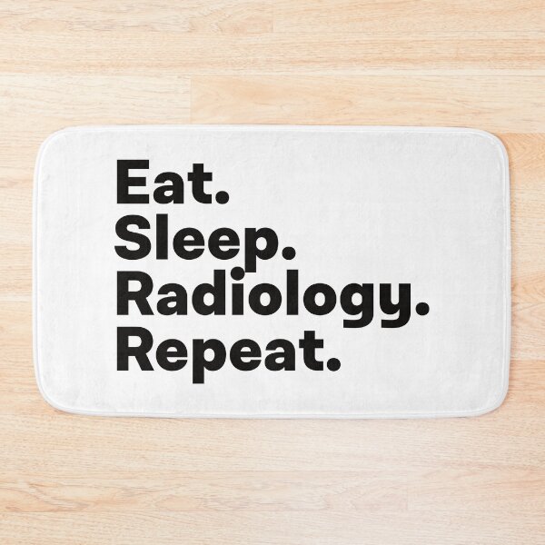 Item preview, Eat Sleep Radiology Repeat designed and sold by teesaurus.