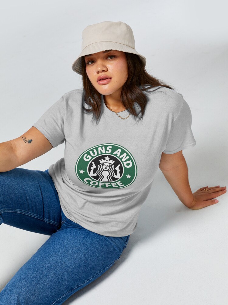 Disover Guns and Coffee | Classic T-Shirt
