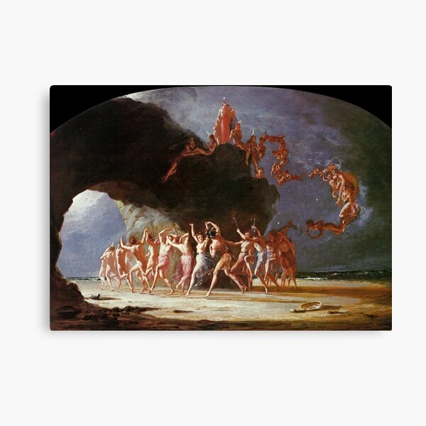 Come Unto These Yellow Sands - Richard Dadd Canvas Print
