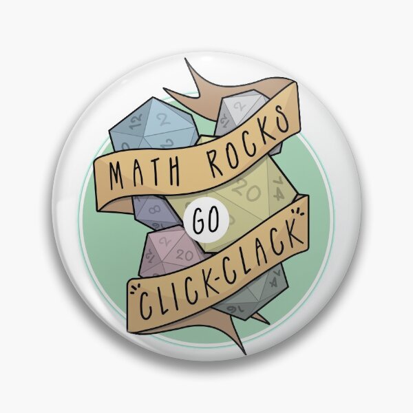Item preview, Math Rocks go CLICK CLACK designed and sold by badsticks.